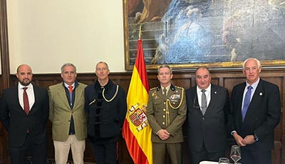 Representación del Solar de Tejada, junto al actual Coronel Jefe