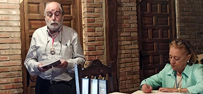 Presentación del libro sobre don Luis Herreros de Tejada por su autor