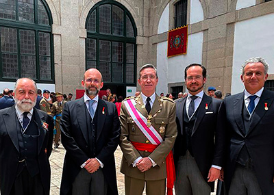 Con el General de Ejército Don Jaime Domínguez Buj