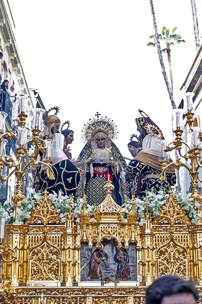 Detalle del paso de duelo.